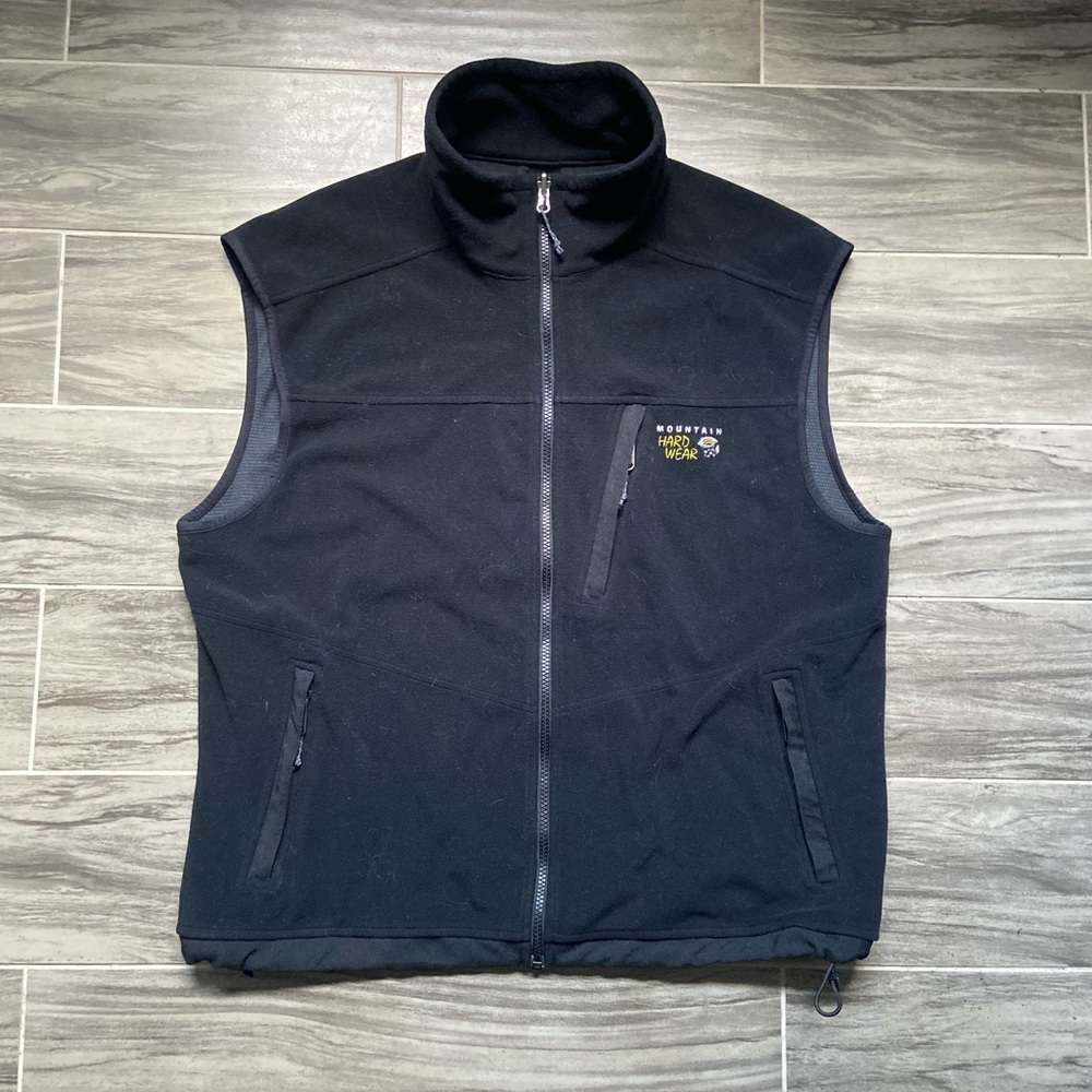 Mountain Hardwear Black Fleece Vest
